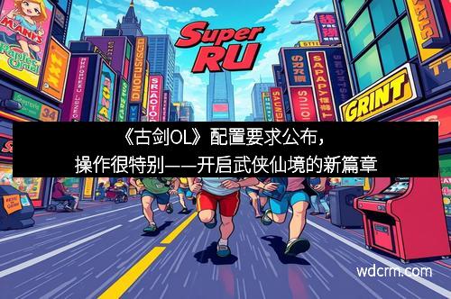 《古剑OL》配置要求公布，操作很特别——开启武侠仙境的新篇章